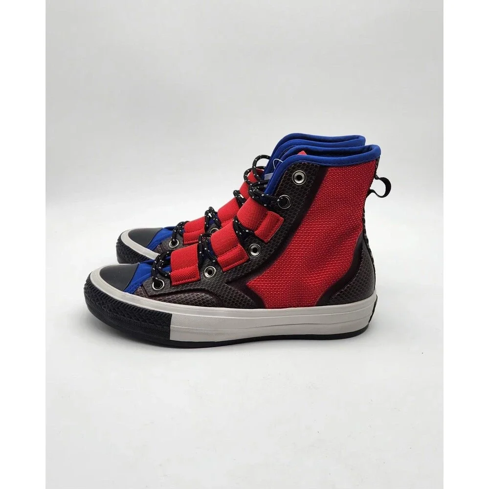 Converse Big Kid Chuck 70 Tech Hiker Hi Red/Blue/Black Size 6Y 262285C NWOT/box.